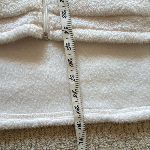 Calvin Klein Cream Off White Sherba Teddy Cape Jacket NWOT - Picture 12 of 14